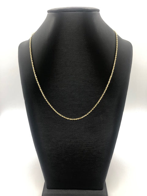 14kt Gold Rope Chain