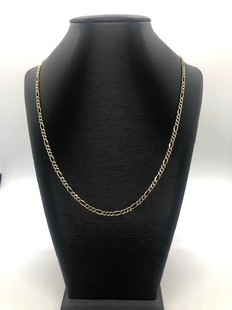 14kt Gold Figaro Chain