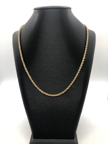 14kt Gold Rope Chain